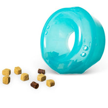 Charger l&#39;image dans la galerie, Messy Mutts &quot;Totally Pooched, Stuff&#39;n Wobble Ball&quot; Jouet Interactif Pour Chien, Bleu
