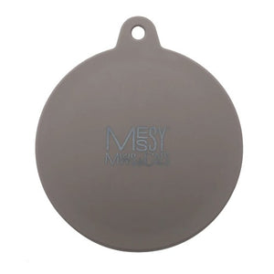 Messy Mutts couvercle en silicone pour conserves, Gris