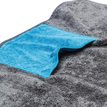 Charger l&#39;image dans la galerie, Messy Mutts Serviette en microfibre ultra douce, Grise
