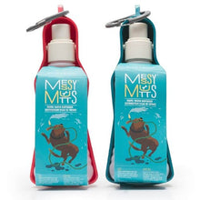 Charger l&#39;image dans la galerie, Messy Mutts abreuvoir de voyage en plastique, Rouge
