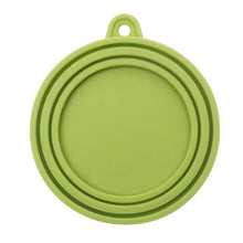 Charger l&#39;image dans la galerie, Messy Mutts couvercle en silicone pour conserves, Vert
