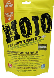 Mojo Suppléments pour chiens et chats à base de chanvre, Saveur de poulet