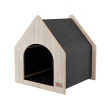 Charger l'image dans la galerie, Noba Origin Le Chalet Noba - Maison griffable pour chat - Gris
