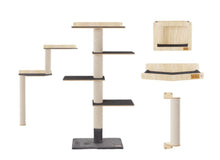 Charger l'image dans la galerie, Noba Origin – Collection murale – Ensemble complet - Aire de jeux verticale - Noir
