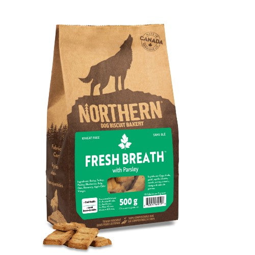 Northern Classic - Biscuits fonctionnels pour chien - Haleine fraîche 500 gr