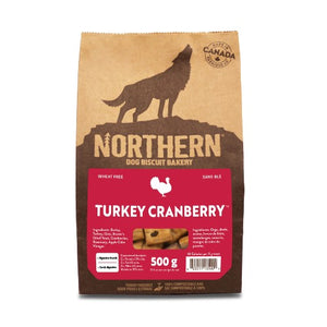 Northern Classic - Biscuits sans blé pour chien, Dinde & canneberges 500 gr