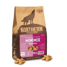 Charger l&#39;image dans la galerie, Northern Mini Mix - Biscuits sans blé pour chien, Bacon + Foie 450 gr
