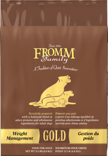 Charger l'image dans la galerie, Nourriture Fromm Gold chien gestion du poids
