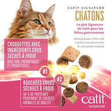 Charger l'image dans la galerie, Nourriture Catit Signature avec cru séché à froid pour chatons - Repas de poulet - 1,8 kg (4 lb)
