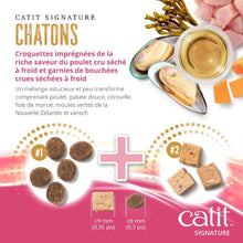 Charger l'image dans la galerie, Nourriture Catit Signature avec cru séché à froid pour chatons - Repas de poulet - 1,8 kg (4 lb)
