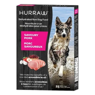 Nourriture Hurraw crue déshydratée pour chien au Porc
