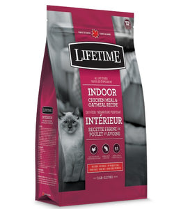 Nourriture Trouw Nutrition LifeTime pour chat d'intérieur, Poulet / avoine