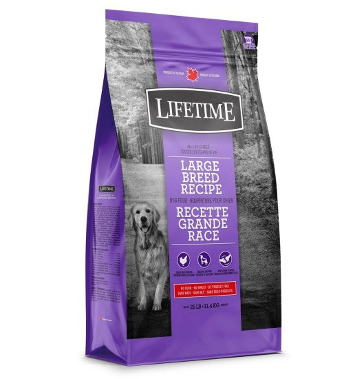 Nourriture Trouw Nutrition Lifetime pour grande race , poulet / avoine 11.4 kg