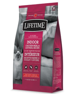 Nourriture Trouw Nutrition LifeTime pour chat d'intérieur - Poulet / avoine