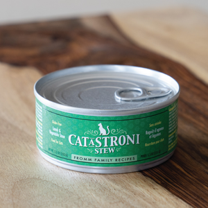 Conserve pour chat Fromm CATaSTRONI -Caisse de 12- Ragoût d'agneau et légumes 5.5oz