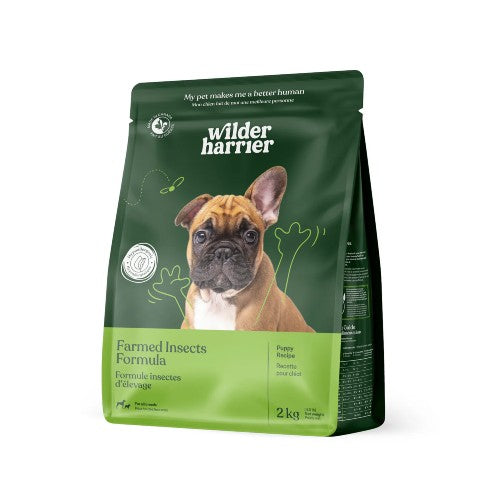 Nourriture pour chiots Wilder Harrier hypoallergène aux insectes