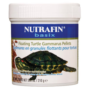 Gammares en granulés flottants Nutrafin basix pour tortues