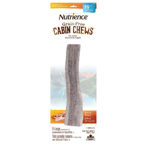 Nutrience Ramure de wapiti fendue à mâcher Cabin Chews