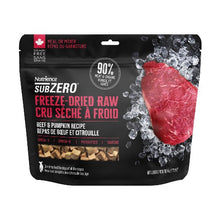 Charger l&#39;image dans la galerie, Nourriture Nutrience SubZero Cru Séché à froid pour chien, Repas de Boeuf et citrouille
