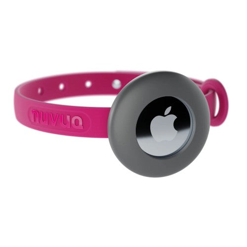 Nuvuq Collier ajustable avec attache de sécurité pour chat - Rose - Avec étui pour 