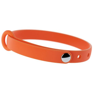 Nuvuq Collier ajustable avec attache de sécurité pour chat, Orange tangerine