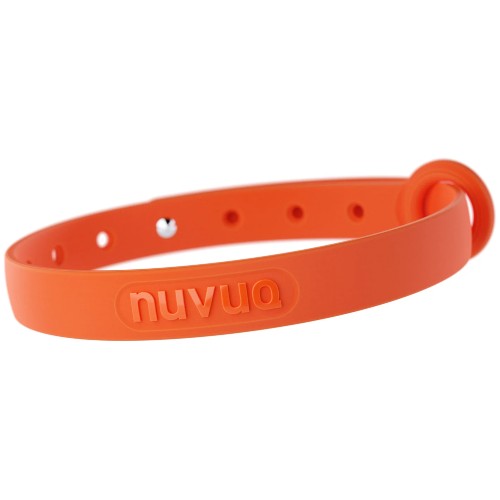 Nuvuq Collier ajustable avec attache de sécurité pour chat, Orange tangerine