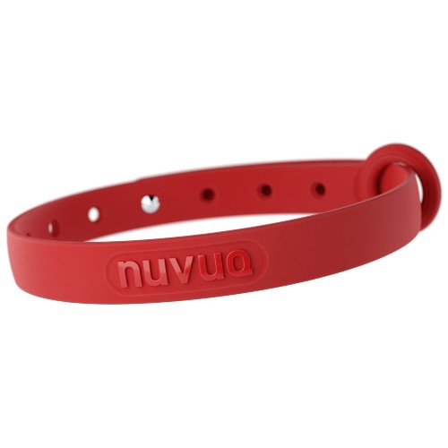 Nuvuq Collier ajustable avec attache de sécurité pour chat, Rouge tomate