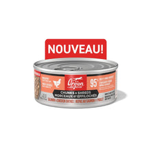 Charger l'image dans la galerie, ORIJEN Chat Morceaux et effilochés Repas Saumon / Poulet 155 gr
