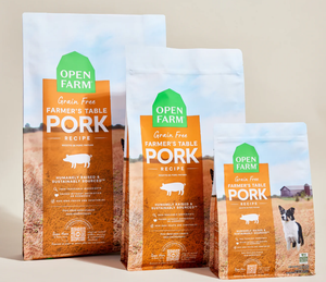 Open Farm nourriture pour chien - Porc et Légumes sans grain