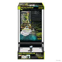 Charger l'image dans la galerie, Paludarium professionnel Exo Terra - habitat avancé naturel - petit/très haut - 45 x 45 x 90 cm (18 x 18 x 35 po)
