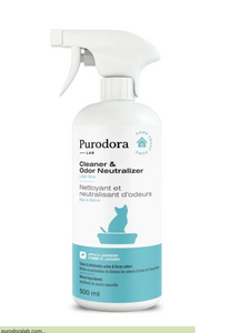 Purodora Lab, Neutralisant D'odeurs Pour Bac à Litière