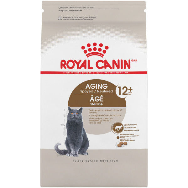 Nourriture Royal Canin pour Chat Formule Âgé Stérilisé 12+
