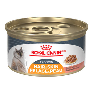 Conserve pour chat Royal Canin - SOIN PELAGE & PEAU TRANCHE EN SAUCE