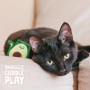 Snugarooz Jouet pour chat avec herbe à chat - Avochatdo