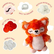Charger l&#39;image dans la galerie, Snugarooz Jouet pour chien - Le panda roux Foxy
