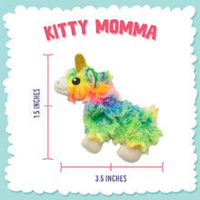 Charger l&#39;image dans la galerie, Snugarooz Jouet pour chat avec herbe à chat - Lama-licorne
