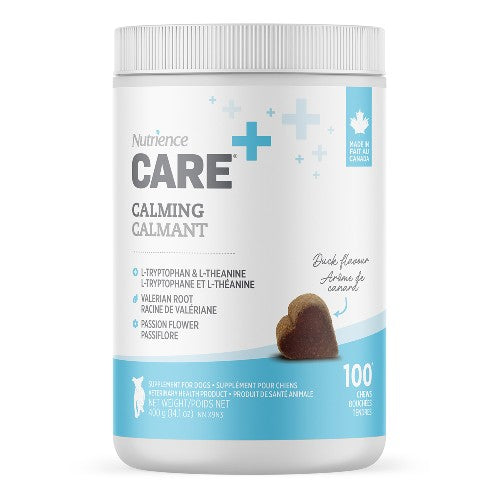 Suppléments Nutrience Care pour chiens - Calmant - 100 bouchées tendres 400 gr