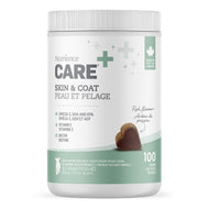 Suppléments Nutrience Care pour chiens - Peau et pelage - 100 bouchées tendres 400 gr