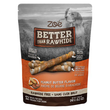 Charger l'image dans la galerie, Torsades Better than Rawhide Zoë - Beurre d’arachide - 148 gr (5,2 oz) - Paquet de 12
