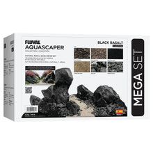 Charger l'image dans la galerie, Trousse décorative Fluval de pierres et de sables - Black Basalt
