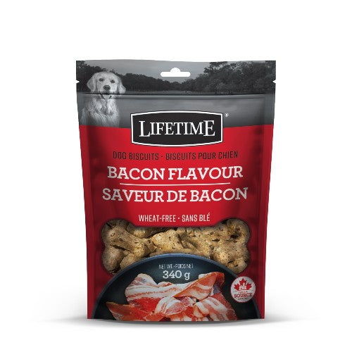 Trouw Nutrition Lifetime Biscuits à saveur naturelle de bacon 340gr