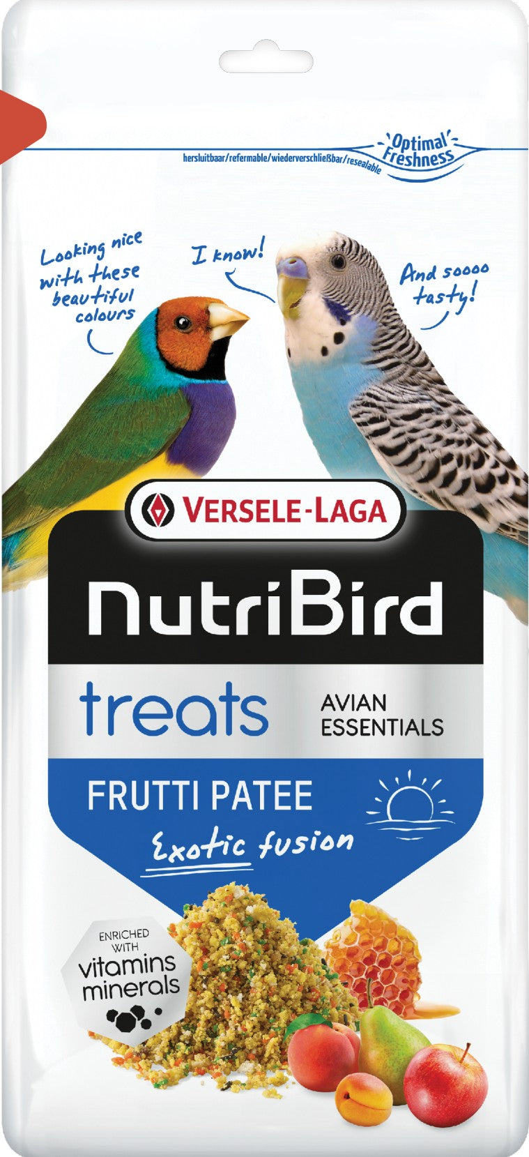 nutribird Versele-Laga Pâtée aux oeufs avec des fruits