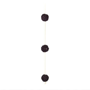 Balles V-Ball pour meubles Vesper, rotin marron, 4 cm