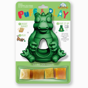 Yeti Puff and PLay - jouet et gâterie au lait de yak - Vert