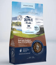 Charger l'image dans la galerie, Ziwi Nourriture pour chat Steam &amp; Dried - Boeuf et merlan bleu
