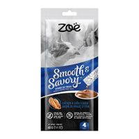 Régals à lécher Smooth & Savory Zoë pour chats, Poulet et foie, paquet de 4