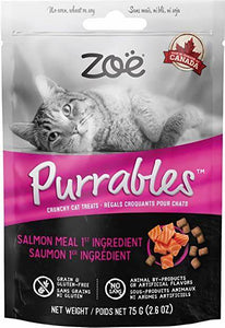 Régals croquants Purrables Zoë, Saumon, 75 g