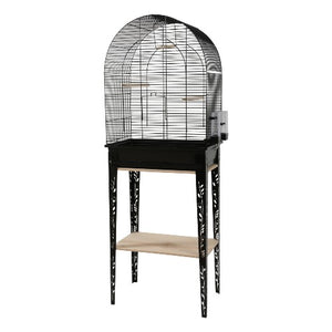 Cage Chic Patio et meuble, grande, noire, 53 x 33 x 74 cm
