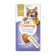 Catit Creamy poulet et dinde paquet de 5