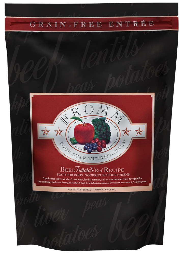 Nourriture Fromm Four Stars chien Sans Grains Boeuf Frittata